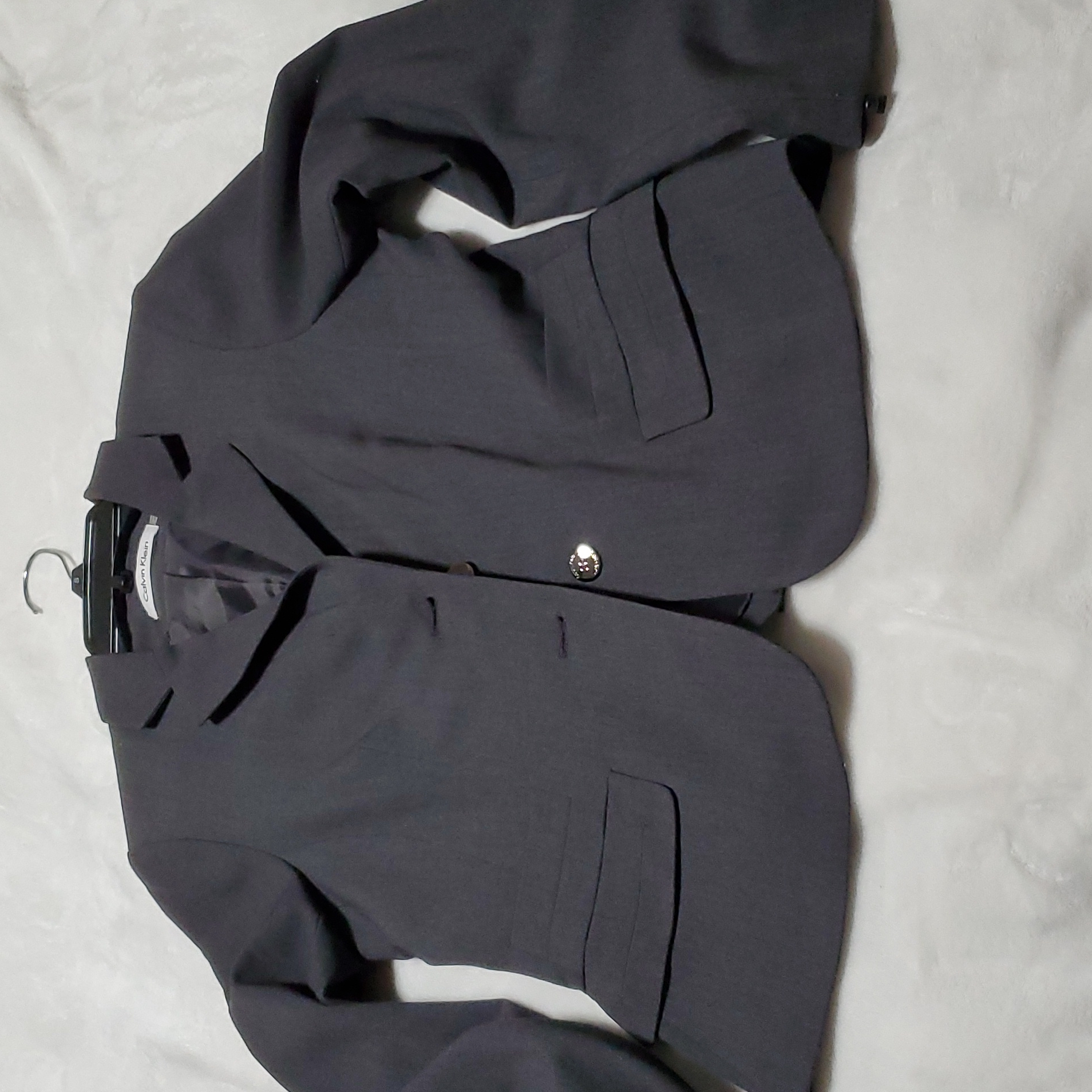 [Item 136]Calvin Klein Size 8p Charcoal Grey